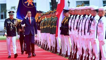 Penyambutan Resmi Presiden Jokowi di Istana Malacañang, Manila, 10 Januari 2024