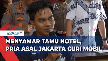 Menyamar Tamu Hotel, Pria Asal Jakarta Curi Mobil