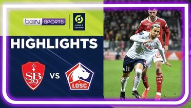 Match Highlights | Brest vs Lille | Ligue 1 2022/2023