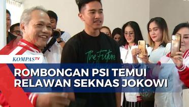 Ketum PSi, Kaesang Pangarep Temui Relawan Seknas Jokowi di Jakarta