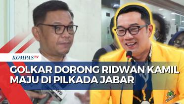 Bukan DKI Jakarta, Golkar Dorong Ridwan Kamil Maju di Pilkada Jabar
