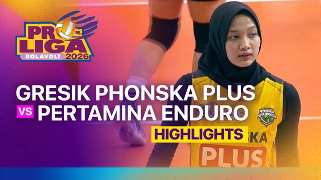 Final Four Putri: Gresik Phonska Plus Pupuk Indonesia vs Jakarta Pertamina Enduro - Highlight | Proliga 2026