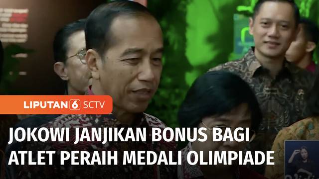 Jokowi Janjikan Bonus Bagi Atlet Peraih Medali di Olimpiade Paris 2024 | Liputan 6