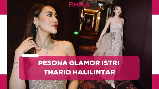 6 Gaya Glamor Aaliyah Massaid Padukan Perhiasaan Mewah dengan Gaun Strapless