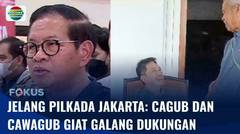 Jelang Pilkada Jakarta, Cagub dan Cawagub Giat Galang Dukungan | Fokus