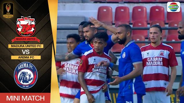 Madura United FC vs Arema FC - Mini Match | Piala Presiden 2024