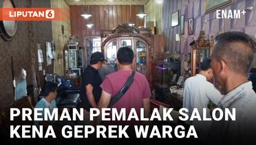 Preman Diamuk Massa Gegara Coba Peras Jutaan Rupiah dari Pemilik Salon di Madina