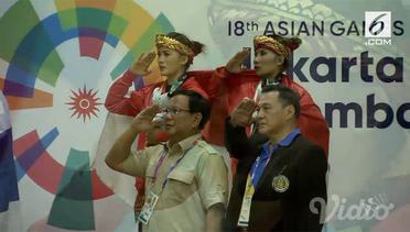 Prabowo Kalungkan Emas untuk Atlet Pencak Silat