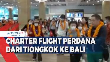 Charter Flight Perdana Dari Tiongkok Tiba Di Bali