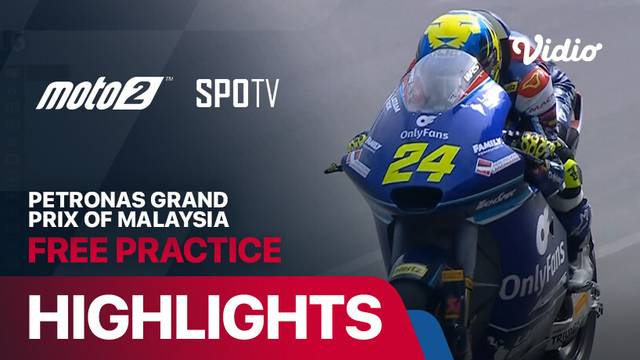 Moto2 Free Practice: MotoGP 2024 Round 19 - PETRONAS Grand Prix of Malaysia - Highlights | MotoGP 2024