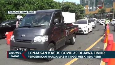 Lonjakan Kasus, Jawa Timur Menjadi Wilayah Terbanyak Positif Corona Kedua Setelah DKI Jakarta