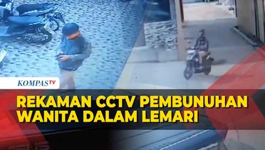 Rekaman CCTV Pelaku di Pembunuhan Wanita dalam Lemari
