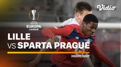 Highlight - Lille vs Sparta Prague I UEFA Europa League 2020/2021