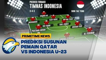Prediksi Susunan Pemain Qatar VS Indonesia U-23
