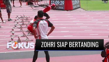 Intip Persiapan Sprinter Andalan Indonesia Lalu Muhammad Zohri di Tokyo Olympic Stadium | Fokus