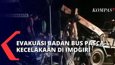 Tragedi Kecelakaan Bus Pariwisata di Imogiri, Humas SAR Yogyakarta: Ada Korban Terjepit Bodi Bus