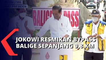 Jokowi Resmikan Bypass Balige Sepanjang 9,8 Km, Warga Mengaku Sangat Terbantu