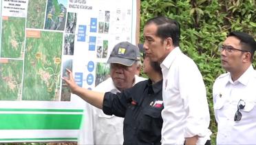 Presiden Jokowi kembali tinjau Sukajaya, daerah terdampak longsor