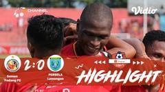 Full highlight - Semen Padang 2 vs 0 Persela Lamongan | Shopee Liga 1 2019/2020