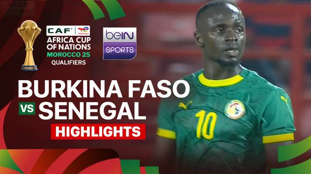 Burkina Faso vs Senegal - Highlights | Africa Cup of Nations Qualifiers 2025