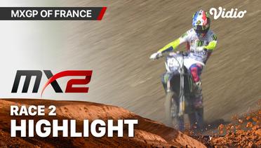 Highlights | Round 7 France: MX2 | Race 2 | MXGP 2023