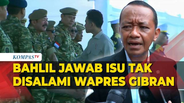 Bahlil Angkat Bicara soal Isu Tak Disalami Wapres Gibran di Batujajar