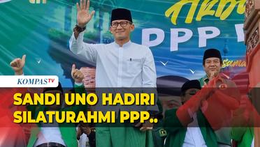 Sandi Uno Hadiri Silaturahmi Akbar PPP, Pindah Partai?