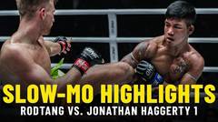 Rodtang Jitmuangnon vs. Jonathan Haggerty - Slow-Mo Fight Highlights