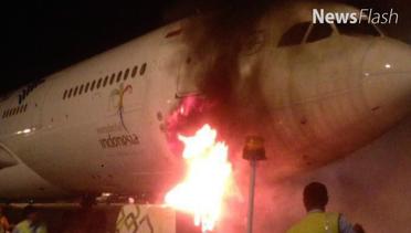 NEWS FLASH: Garuda Indonesia Investigasi Genset Terbakar di Terminal 3 Bandara Soetta