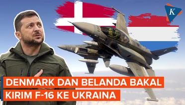 AS Restui Denmark dan Belanda Kirim Jet Tempur F-16 ke Ukraina