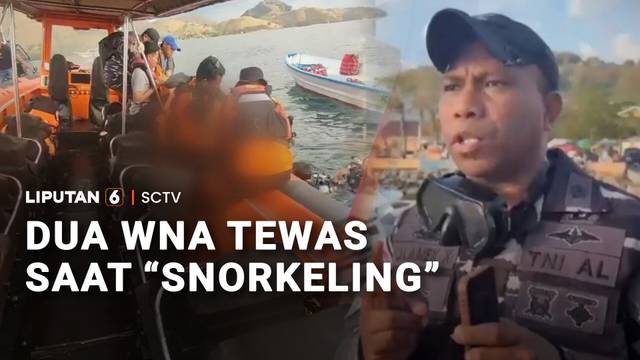 Gelombang Tinggi Renggut Nyawa Dua Wisatawan Asing saat "Snorkeling" di Labuan Bajo | Liputan 6