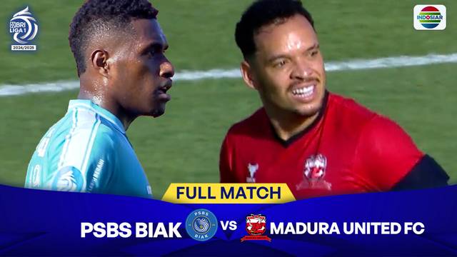 PSBS Biak vs Madura United - Full Match | BRI Liga 1 2024/25