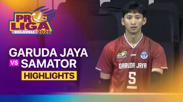 Bronze Final Putra: Jakarta Garuda Jaya vs Surabaya Samator - Game 2 - Highlight | Proliga 2026