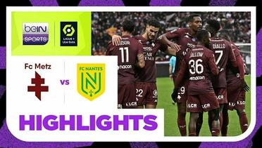 Metz vs Nantes - Highlights | Ligue 1 2023/2024
