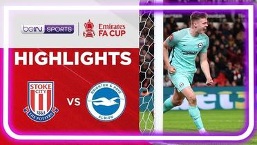 Match Highlights | Stoke City vs Brighton | FA Cup 2022/23