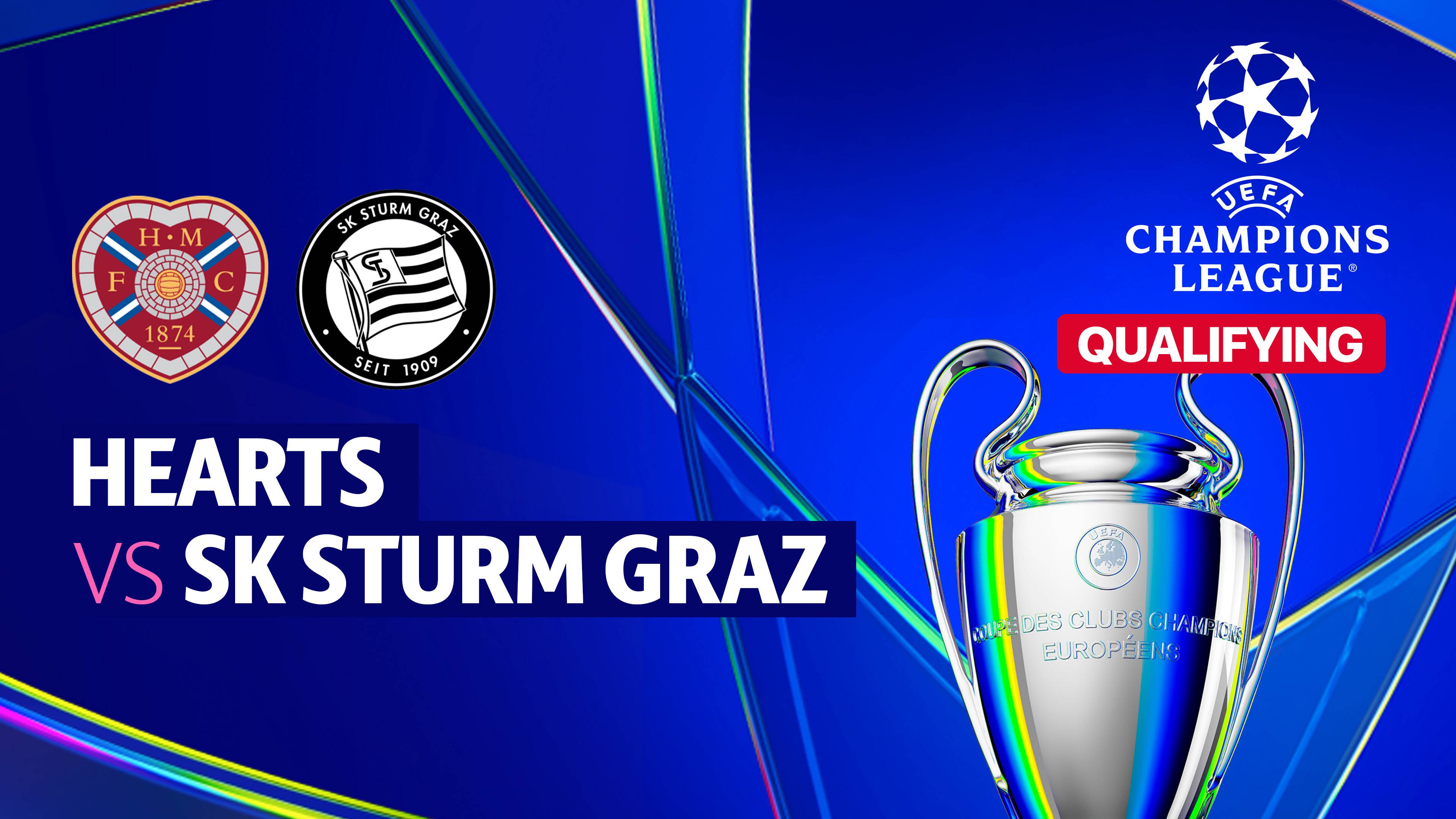 Hearts vs SK Sturm Graz