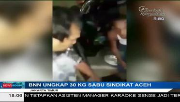 BNN Ungkap 30 Kg Sabu Sindikat Aceh