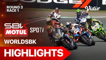 WorldSBK Championship Round 3 Dutch Round - Race 1 - Highlights  | WorldSBK 2024