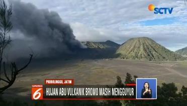 Abu Vulkanik Gunung Bromo Ancam Area Pertanian - Liputan 6 Siang 
