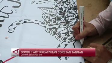 Doodle Art Kreativitas Coretan Tangan