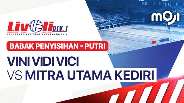 Putri: Vini Vidi Vici vs Mitra Utama Kediri - Full Match | Livoli Divisi 1 2024