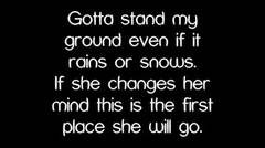 The Script - The Man Who Can't Be Moved Lyrics