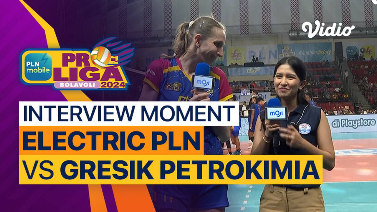 Wawancara Pasca Pertandingan | Putri: Jakarta Electric PLN vs Gresik ...