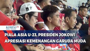 Piala Asia U-23, Presiden Jokowi Apresiasi Kemenangan Garuda Muda