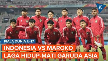 Jadwal Pertandingan Indonesia vs Maroko: Pertaruhan Laga Terakhir_