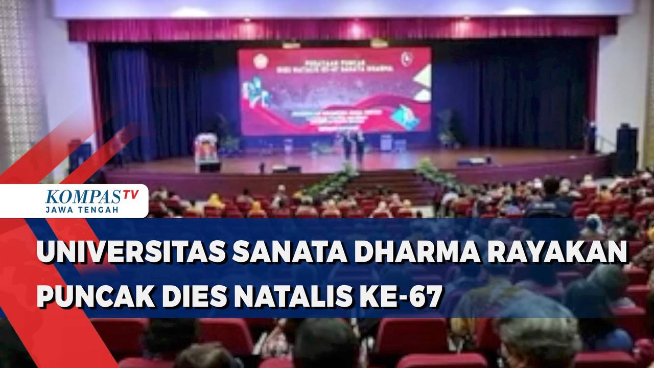 Universitas Sanata Dharma Rayakan Puncak Dies Natalis ke-67 - Kompas TV ...