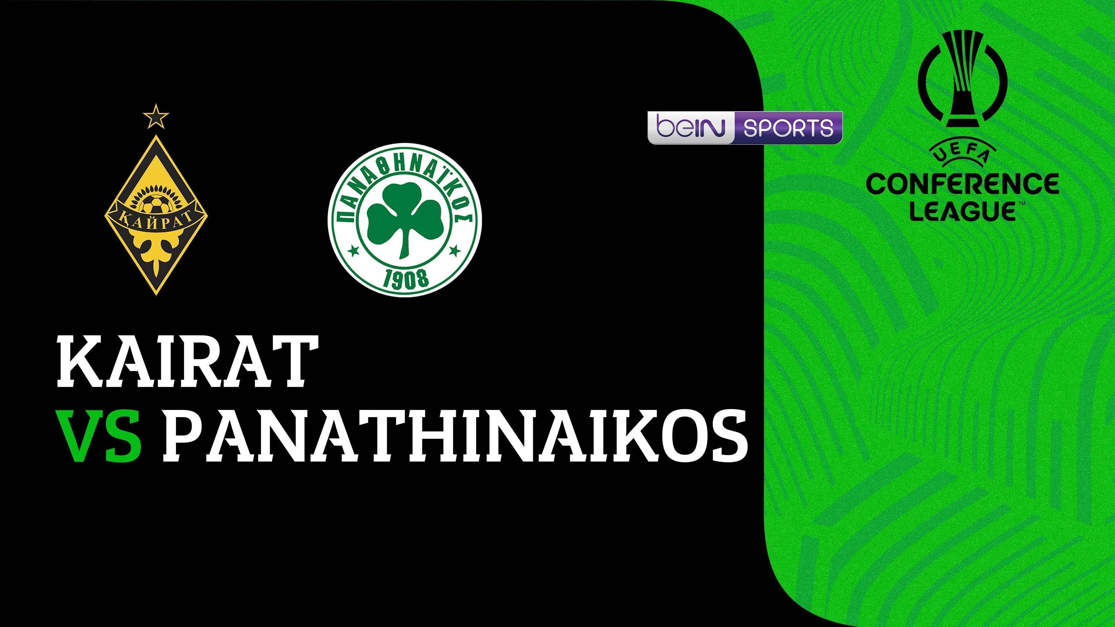 FC Kairat Almaty vs Panathinaikos FC