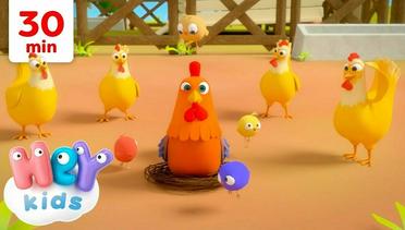 Chick Chick Chick  | Animal Songs for Kids | HeyKids Nursery Rhymes
