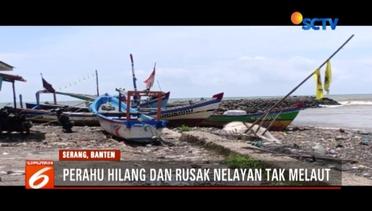 Nelayan di Serang, Banten, Masih Tak Melaut Pascatsunami - Liputan 6 Pagi