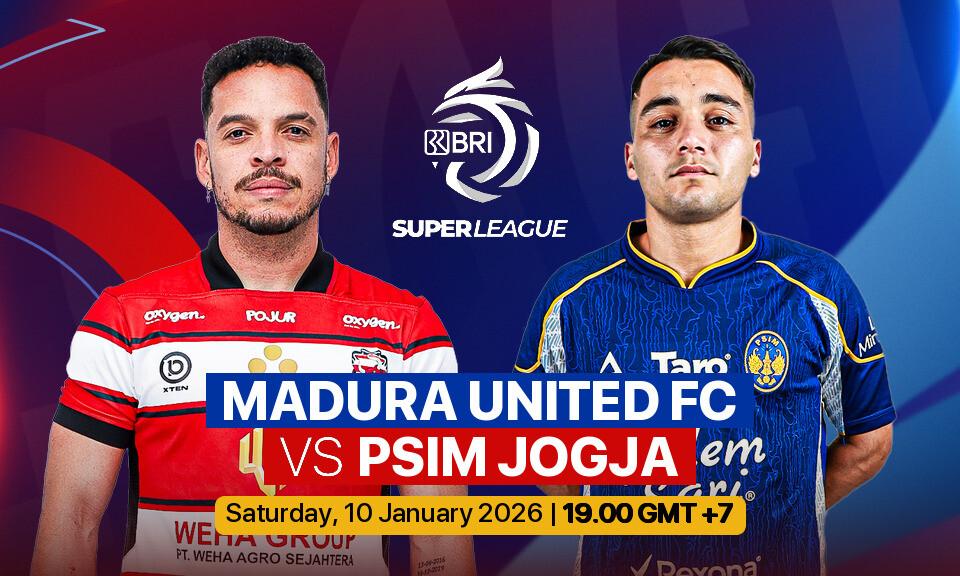 Madura United FC vs PSIM Jogja